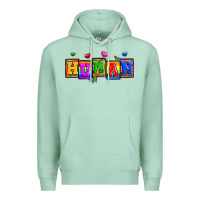 Seafoam pride human Premium Hoodie - Zillion Design Studio