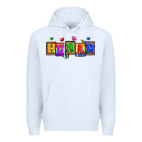 White pride human Premium Hoodie - Zillion Design Studio