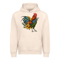 Sandshell rooster with sunflowers Urban Hoodie - RanaPortraitStore