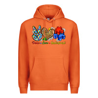 Carrot peace love understand Premium Hoodie - Zillion Design Studio