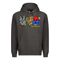 Smoke peace love understand Premium Hoodie - Zillion Design Studio