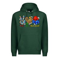 Sports Green peace love understand Premium Hoodie - Zillion Design Studio