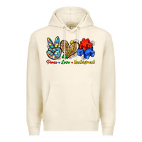 Tofu peace love understand Premium Hoodie - Zillion Design Studio