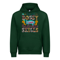 Forest Green i'm not bossy i have leadership skills Urban Hoodie - Zillion Design Studio