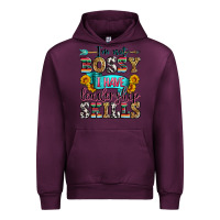 Mauve Wine i'm not bossy i have leadership skills Urban Hoodie - Zillion Design Studio