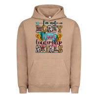 Pigment Burro i'm not bossy i have leadership skills Urban Hoodie - Zillion Design Studio