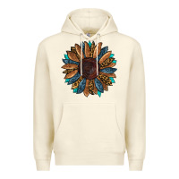 Sandshell fall tooled lather leopard Premium Hoodie - RanaPortraitStore