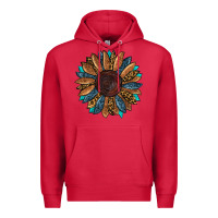 Cardinal fall tooled lather leopard Premium Hoodie - RanaPortraitStore