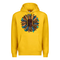 Lemon fall tooled lather leopard Premium Hoodie - RanaPortraitStore