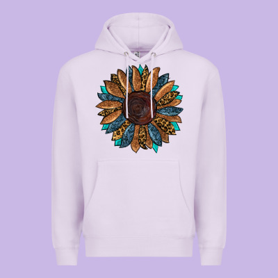 Fall Tooled Lather Leopard Premium Hoodie Designed By Ranaportraitstore