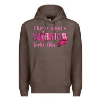 Coffee This Is What a Warrior Looks Like Premium Hoodie - texasbilliewilder