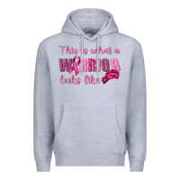 Heather Grey This Is What a Warrior Looks Like Premium Hoodie - texasbilliewilder
