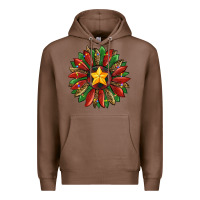 Chestnut christmas sunflower Premium Hoodie - RanaPortraitStore
