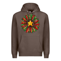 Coffee christmas sunflower Premium Hoodie - RanaPortraitStore