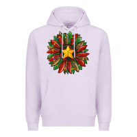 Lilac christmas sunflower Premium Hoodie - RanaPortraitStore