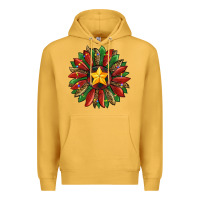 Mustard christmas sunflower Premium Hoodie - RanaPortraitStore