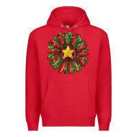 Red christmas sunflower Premium Hoodie - RanaPortraitStore