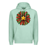 Seafoam christmas sunflower Premium Hoodie - RanaPortraitStore