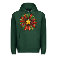 Sports Green christmas sunflower Premium Hoodie - RanaPortraitStore