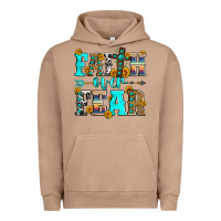 Pigment Burro faith over fear Urban Hoodie - Zillion Design Studio