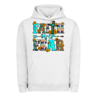 Pigment Lunar Rock faith over fear Urban Hoodie - Zillion Design Studio