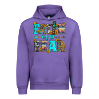 Tulip faith over fear Urban Hoodie - Zillion Design Studio