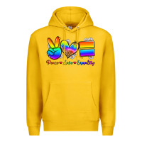 Lemon peace love equality Premium Hoodie - Zillion Design Studio