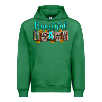 Emerald beautiful crazy Urban Hoodie - Zillion Design Studio