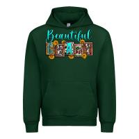 Forest Green beautiful crazy Urban Hoodie - Zillion Design Studio