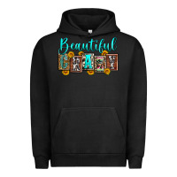 Pigment Black beautiful crazy Urban Hoodie - Zillion Design Studio
