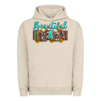 Pigment French Oak beautiful crazy Urban Hoodie - Zillion Design Studio