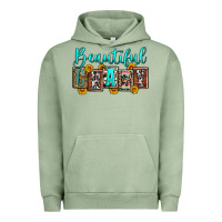 Pigment Oil Green beautiful crazy Urban Hoodie - Zillion Design Studio