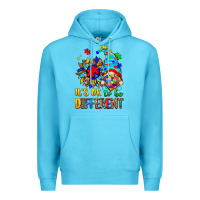 It's Ok To Be Different Autism Gnome Premium Hoodie | Teevron