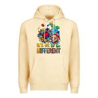 Pina Colada it's ok to be different autism gnome Premium Hoodie - Zillion Design Studio
