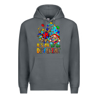Rock it's ok to be different autism gnome Premium Hoodie - Zillion Design Studio