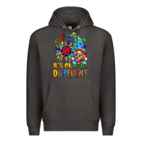Smoke it's ok to be different autism gnome Premium Hoodie - Zillion Design Studio