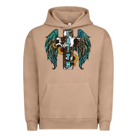 Pigment Burro western wings cross Urban Hoodie - RanaPortraitStore