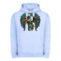 Pigment Grape Ice western wings cross Urban Hoodie - RanaPortraitStore