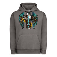 Pigment Tornado western wings cross Urban Hoodie - RanaPortraitStore