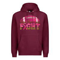 Burgundy Together We Fight Premium Hoodie - texasbilliewilder