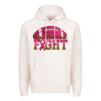 Pale Pink Together We Fight Premium Hoodie - texasbilliewilder