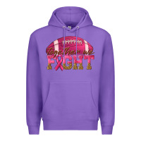 Purple Together We Fight Premium Hoodie - texasbilliewilder