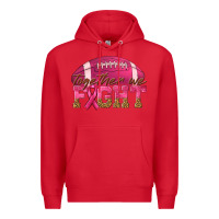 Red Together We Fight Premium Hoodie - texasbilliewilder