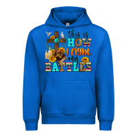 Cobalt this is how i fight my battles Urban Hoodie - Zillion Design Studio