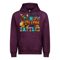 Mauve Wine this is how i fight my battles Urban Hoodie - Zillion Design Studio