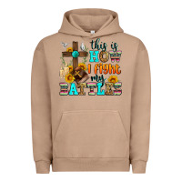 Pigment Burro this is how i fight my battles Urban Hoodie - Zillion Design Studio