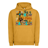 Pigment Peanut Butter this is how i fight my battles Urban Hoodie - Zillion Design Studio