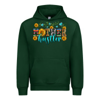 Forest Green mother hustler Urban Hoodie - Zillion Design Studio