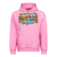 Fuchsia Pink mother hustler Urban Hoodie - Zillion Design Studio