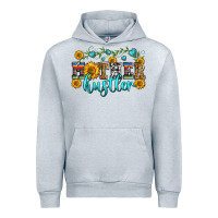 Heather Grey mother hustler Urban Hoodie - Zillion Design Studio